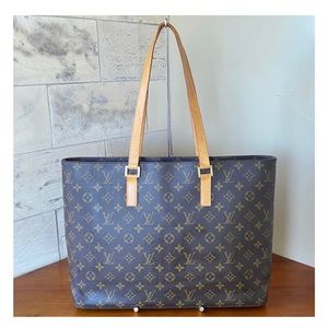 Authentic Louis Vuitton Luco tote bag.